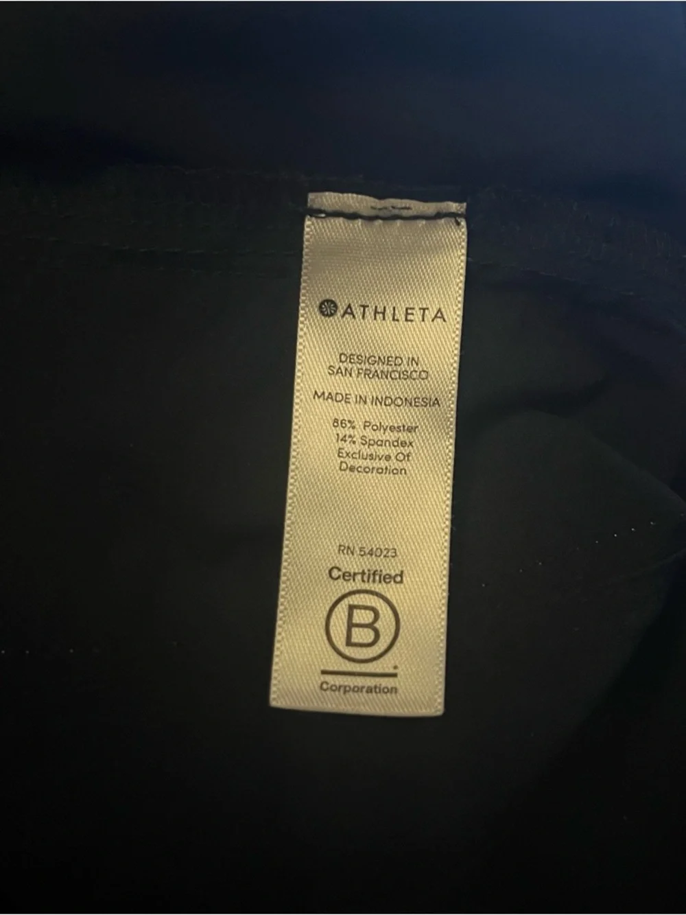 Athleta Ascender Black White Side Stripe Athletic Shorts Size 8‎